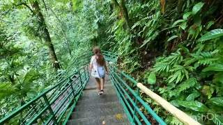 La Fortuna Waterfall Alajuela Costa Rica Водопад Ля Фортуна Коста-Рика 2021 необычные путешествия