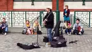 Mad World performed by Rob Falsini in Covent Garden.