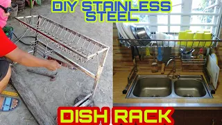 HOW TO MAKE DIY DISH RACK (NEGOSYO TIP AND TUTORIAL) madali lang at matibay pa.