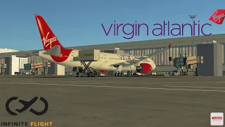 Infinite Flight Manchester to Bridgetown  | Virgin Atlantic 787-9
