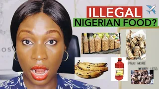 DO NOT travel with NIGERIAN FOOD ITEMS ❌ (until you watch this video) | Sassy Funke