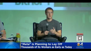 Meta, Parent Company Of Facebook, To Lay Off 11,000 Workers
