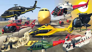 GTA V: Every Helicopters 2023 Summer Sunny Best Extreme Longer Crash and Fail Compilation