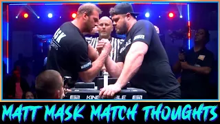 Matt Mask Match Thoughts!