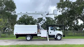 75 FT Elevator forestry bucket truck for sale All Points Equipment - 941-685-1141