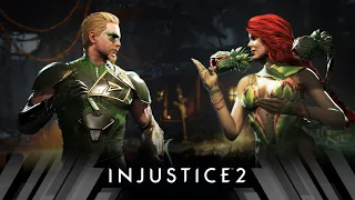 Injustice 2 - Green Arrow Vs Poison Ivy (Very Hard)