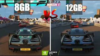 Forza Horizon 4 | 8GB vs 12GB Ram Test | How Much Ram do you Need for Forza Horizon 4 - GTX 750 Ti