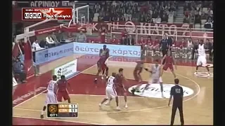 2008 Olympiacos (Greece) - CSKA (Moscow) 71-67 Men Euroleague Basketball, full match