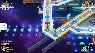 Mario Party Superstars #463 Space Land Mario vs Daisy vs Donkey Kong vs Yoshi