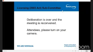 Licensing (2003 Act) Sub-Committee 25 January 2022 at 2pm