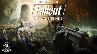 New UNREAL ENGINE 5 Games like FALLOUT coming out in 2024