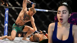 FIRST TIME REACTING TO Conor McGregor's Best Knockouts (Highlights)