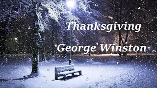 조지 윈스턴의 피아노곡 Thanksgiving (December)-George Winston