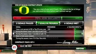 NCAA Football 12 - Dynasty Improvements (Xbox 360, PS3)