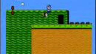 Super Mario Bros. 2 NES Riding Beezo Trick Level 1-2
