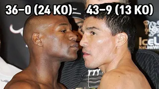 'Pretty Risky' Floyd Mayweather Jr vs Carlos Baldomir Highlights.