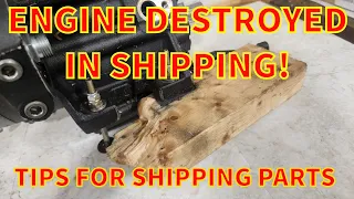 *They DESTROYED* His Engine - Tips on Shipping Harley Parts Engines and Motorcycles - Kevin Baxter