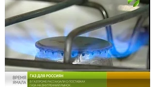 В Газпроме рассказали о поставках газа на внутренний рынок