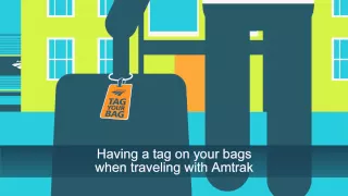 Amtrak Travel Tips | Don't Forget to, Tag Your Bag