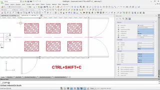Kopírování entit CTRL+SHIFT+C