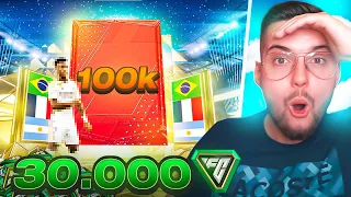 30 000 FIFA POINTS PACK OPENING!🤯 PACZKI ZA 100K! EA FC 24 Ultimate Team