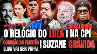 RELÓGIO DO LULA I SUZANE GRÁVIDA I LUVA I FAUSTÃO I RONALDINHO NA CPI - STAND UP DIOGO PORTUGAL