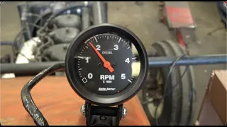 INSTALLING A TACHOMETER ON A DIESEL TRACTOR - HOW BAD WAS IT?!?