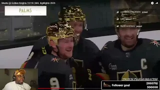 JuJuReacts To Sharks @ Golden Knights 12/10 | NHL highlights 2023