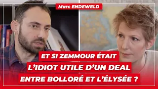 Marc Endeweld : « Et si Zemmour était l’idiot utile d’un deal entre Bolloré et l’Elysée ? »