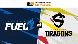 Winners Final | @DallasFuel vs @ShanghaiDragons | Playoffs | Day 3