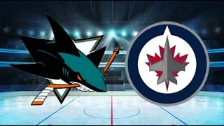 San Jose Sharks vs Winnipeg Jets (1-4) – Jan. 8, 2018 | Game Highlights | NHL 2018