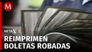 Guadalupe Taddei afirma que boletas robadas en Puebla no podrán utilizarse