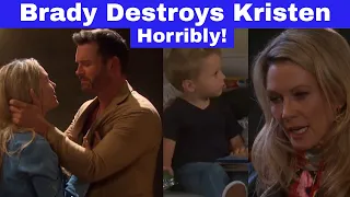 Days of Our Lives Spoilers: Brady Horrible Revenge Exposure with Ex Kristen, Rachel Takes Mom Side