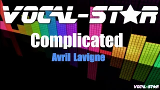 Avril Lavigne - Complicated (Karaoke Version) with Lyrics HD Vocal-Star Karaoke