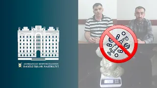 Binəqədi rayonunda narkokuryerlik edən taksi sürücüsü və daha bir nəfər saxlanılıb