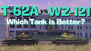 WOT Blitz Face Off || T-62A vs WZ-121