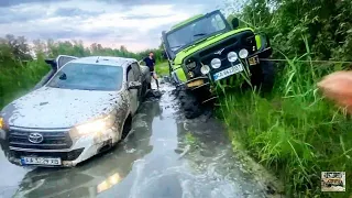 OFF ROAD-авантюра или как утопить Одесситов на Toyota Hilux в киевском болоте