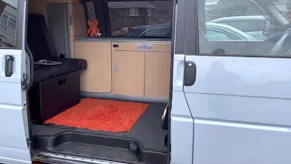 Welcome to Kev and Jo’s T4 camper van