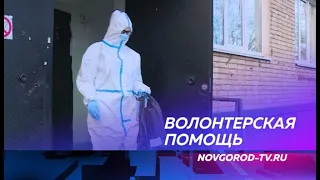 В Великом Новгороде волонтеры разносят лекарства для амбулаторных больных коронавирусом