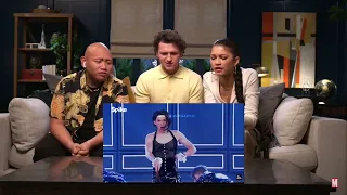 The Cast Of Spider-Man No Way Home React To Tom Hollands Lip Sync Battle (Part 1)