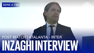ATALANTA 2-3 INTER | INZAGHI INTERVIEW 🎙️⚫🔵