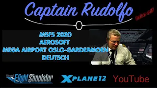 MSFS 2020 - Aerosoft - Mega Airport Oslo-Gardermoen - Deutsch