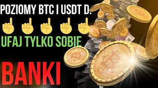 BTC i USDT D - WAŻNE POZIOMY. KITSUMON, Pozytywy Stable coins, TRICK N.Korea. UWAGA NA MAŁE BANKI.