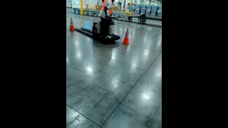 My work when I was in training electric pallet jack