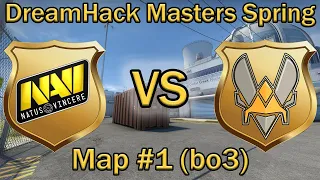 СТАРТ НАВИ на ДРИМХАКЕ | Navi vs Vitality Map #1 Nuke bo3 | DreamHack Masters Spring 2020