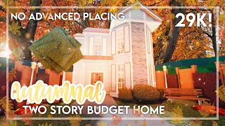 No Advanced Placing Two Story Budget Family Roleplay Home Speedbuild and Tour - iTapixca Builds