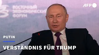 Putin: Prozess gegen Trump "politisch motiviert" | AFP