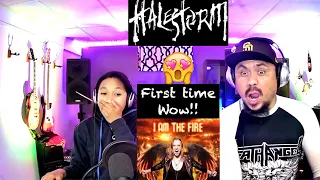 Halestorm I am the fire (first time react)