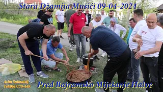 Pred Bajramsko miješanje Halve Stara Džamija Musići 09-04-2024 Asim Snimatelj