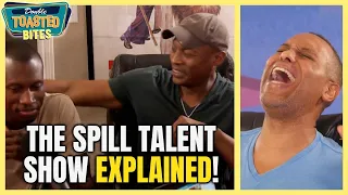 ALAN EXPLAINS HIS PERFORMANCE AT THE SPILL TALENT SHOW | Double Toasted Bites